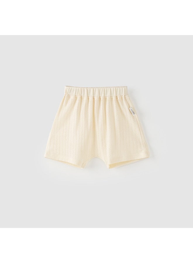 Tongtai Baby Pants Summer Modal Cotton Infant Pp Shorts Unisex Children's Home Sleep Pants Jacquard - Image 2