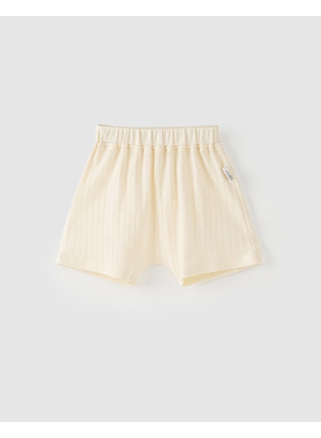 Tongtai Baby Pants Summer Modal Cotton Infant Pp Shorts Unisex Children's Home Sleep Pants Jacquard - Image 1