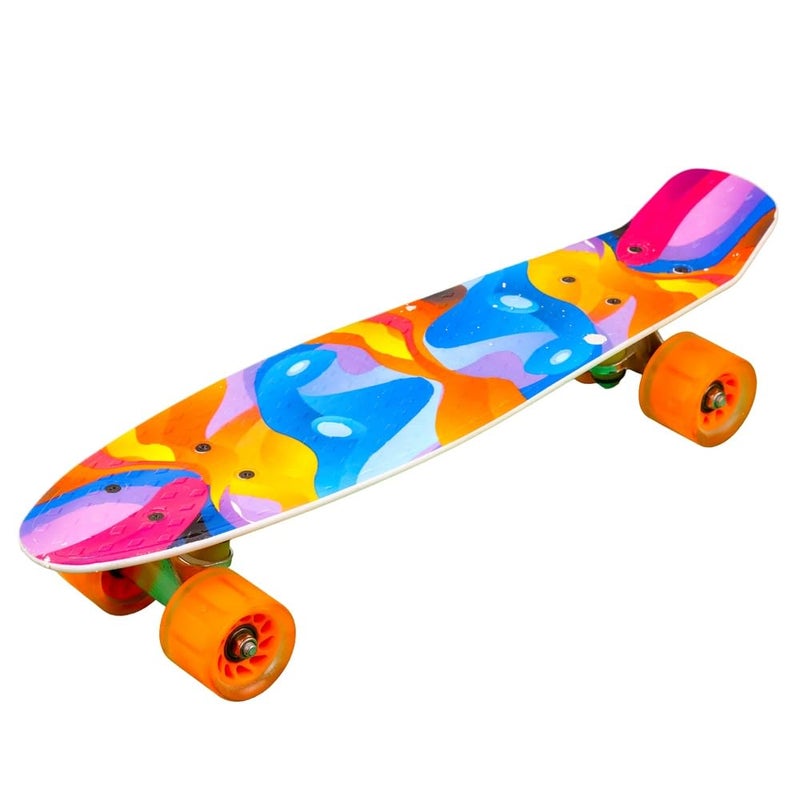 Dream Land Masks & Faces Design Skateboard - 214