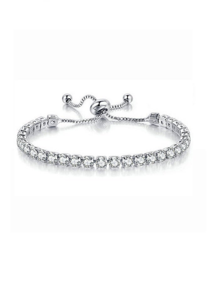 Fashionable Zircon Bracelet, Simple Crystal High-end Bracelet Accessories, Jewelry 