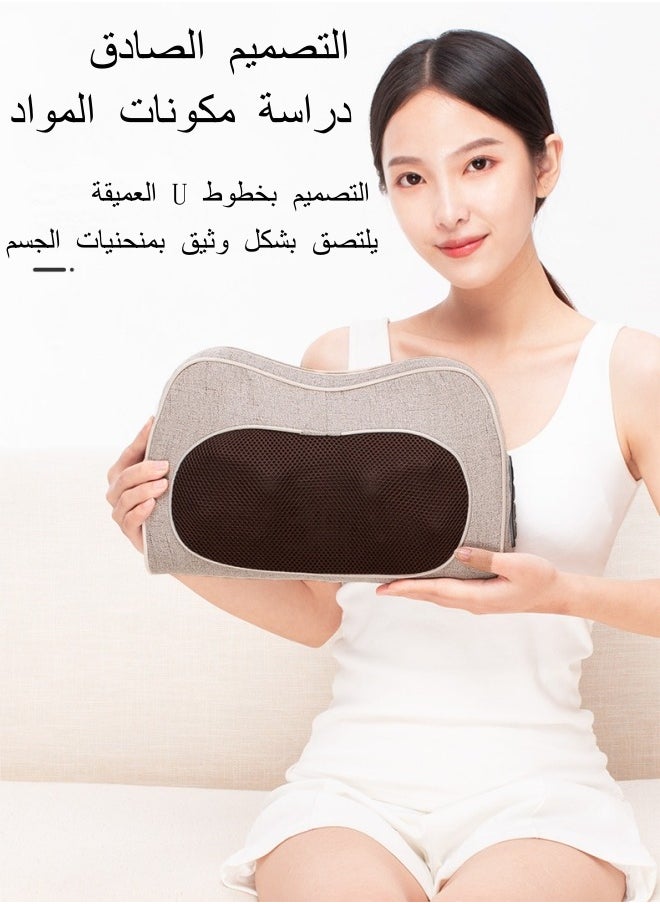 Ru syanl Home Electric Neck Massager Multifunctional Massage Pillow Suitable for Waist Legs and Other Parts  - Image 2