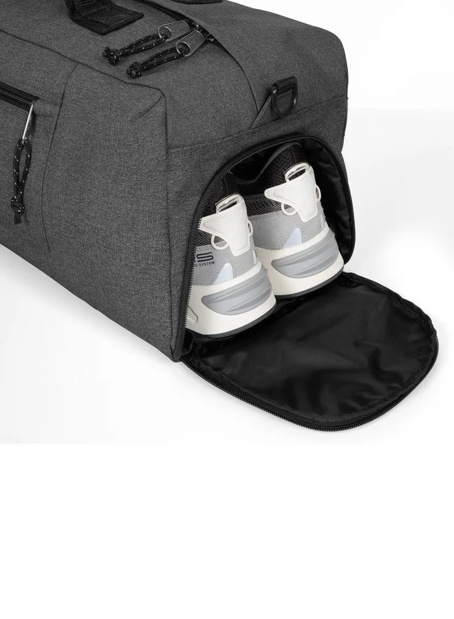 EASTPAK Eastpak Duffl'R L Black Denim Large Duffle Bag