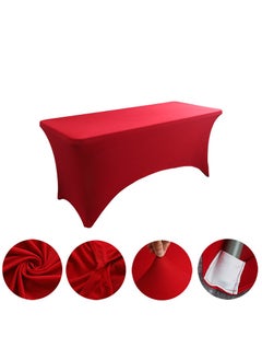 EBMINI New Thickened Square Tablecloth Elastic Table Cover 