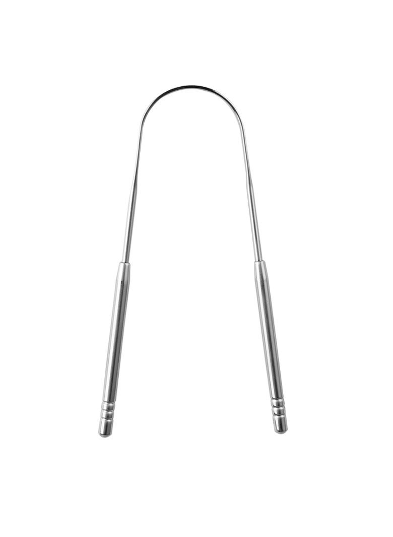 Generic Tongue Cleaner, Portable Tongue Sc, Stainless Steel Oral Tongue Cleaners, Easy to use Tongue Scrapers for Adults Kids, Professional Tongue Scrapers for Fresher Breath in Seconds  - Image 1
