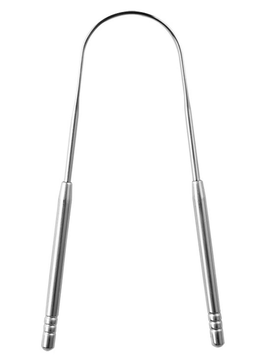 Tongue Cleaner, Portable Tongue Sc, Stainless Steel Oral Tongue Cleaners, Easy to use Tongue Scrapers for Adults Kids, Professional Tongue Scrapers for Fresher Breath in Seconds