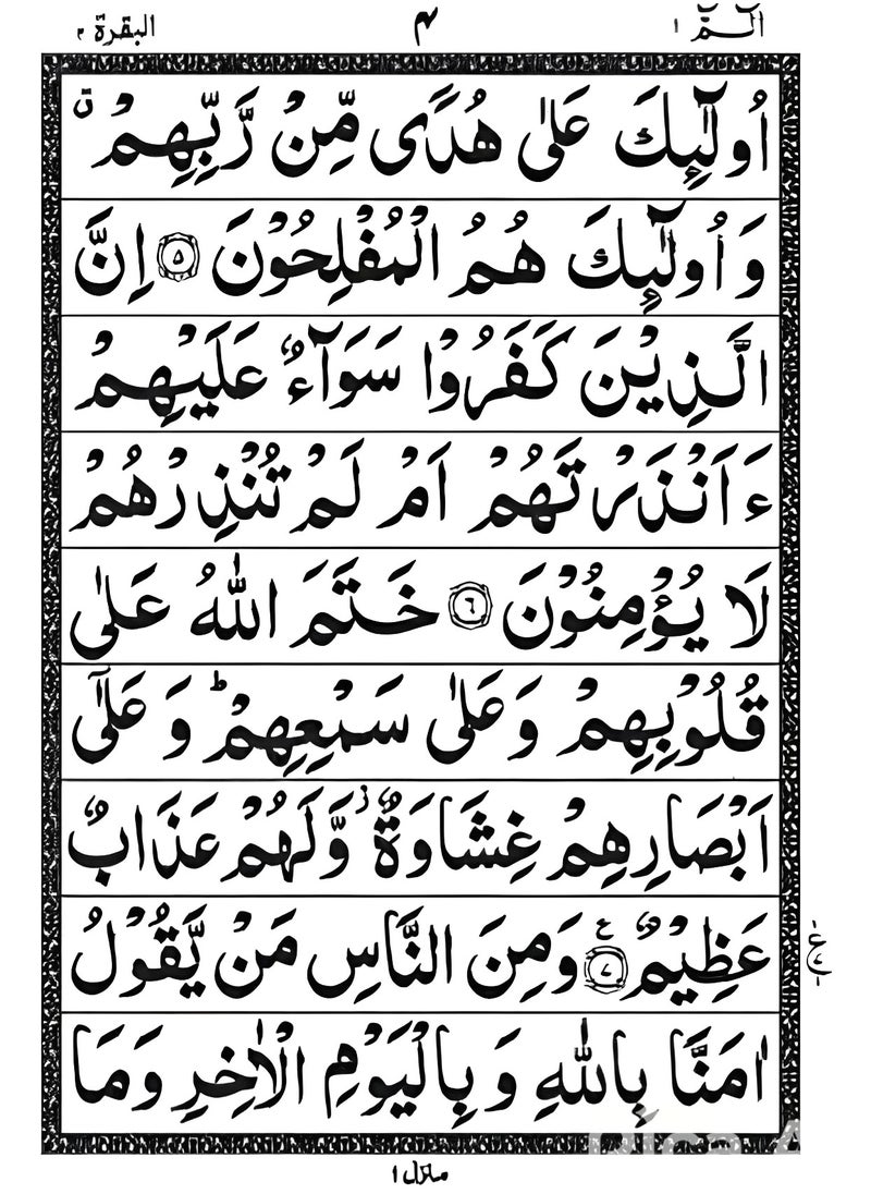 REBENUO Quran 30 Para Set Urdu Script Reference 100C  - Image 2