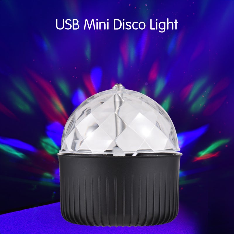 مصباح كرة الديسكو النوع 2: مصابيح LED منخفضة الطاقة، تصميم مضغوط محمول - بتروجيكتور ضوء ليل نجمي بسهولة توصيل USB لحفلات المنزل والسفر والفعاليات العملية - Image 4