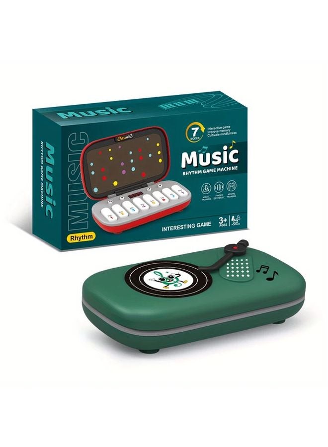 جرين ريذم ماستر لعبة موسيقى كونسول 7 أوضاع لوحة مفاتيح محمولة لعبة تعليمية هدية عيد ميلاد للأطفال - Image 2
