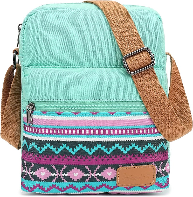 Leaper Girls Crossbody Purses for Kids 2 PCS Cross Body Bag Women Messenger Bag Girls Canvas Bag Cross Body Purse Set | for Kids, 2 PCS, Women - Image 1