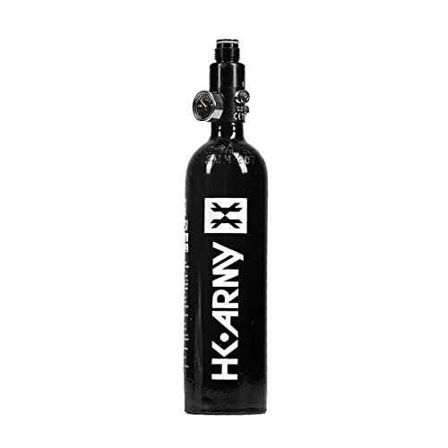 HK Army 26ci/3000psi Aluminum Compressed Air HPA Paintball Tank Air System - Black - Image 1