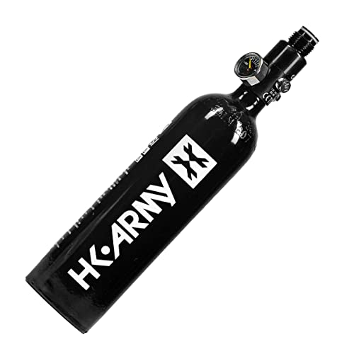 HK Army 26ci/3000psi Aluminum Compressed Air HPA Paintball Tank Air System - Black - Image 4