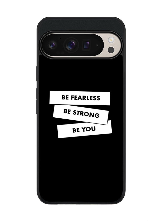 Stylizedd For Google Pixel 9 Pro XL Case,Slim fit Camera Protection, Shockproof Thin Phone cover - Fearless, Strong, You - Image 1
