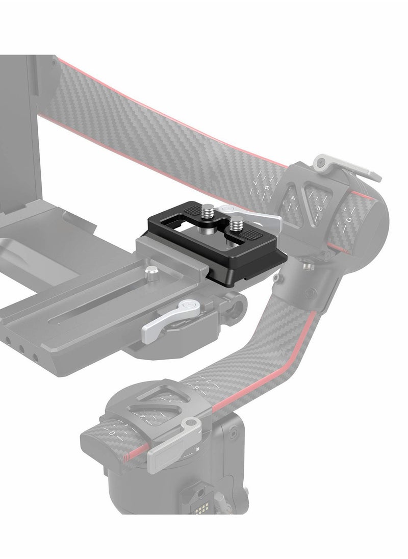 Generic Quick Release Plate for Arca-Type Standard, Compatible with DJI RS 2, RSC 2, RS 3, and RS 3 Pro Gimbals - Model 3154  - Image 1