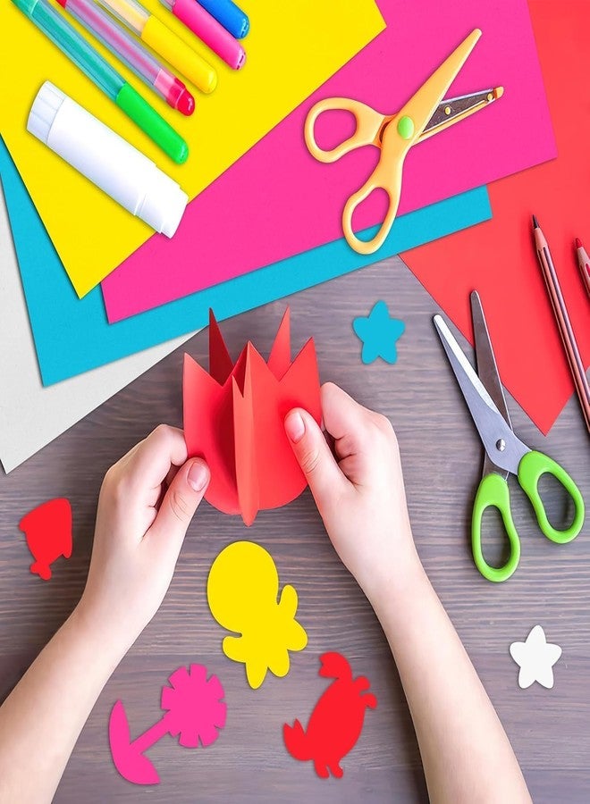 rookea 10 Pcs Poster Board Colorful Paper 14x18, ROOKEA Vision Boards Bulk Blank Graphic Display Posterboard Card Paper for Kids School Classroom Arts Craft Projects Drawing Scrapbooking - Image 2
