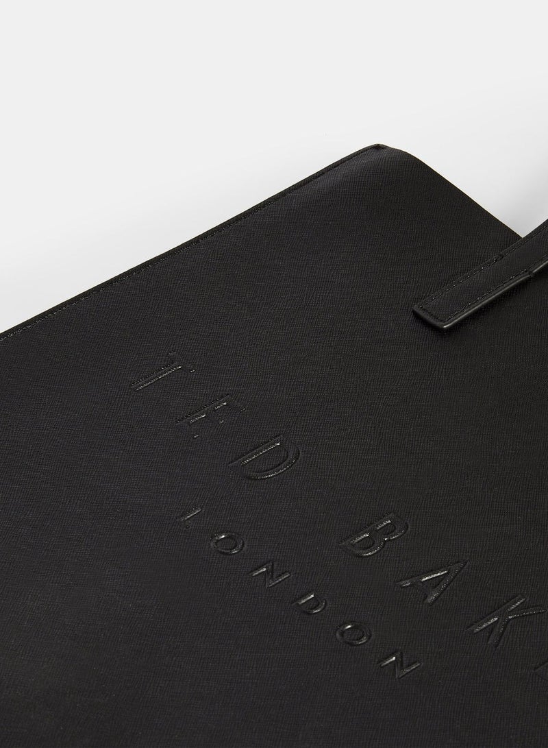 تيد بيكر حقيبة توت نسائية كبيرة من تيد بيكر باللون الأسود - Image 5