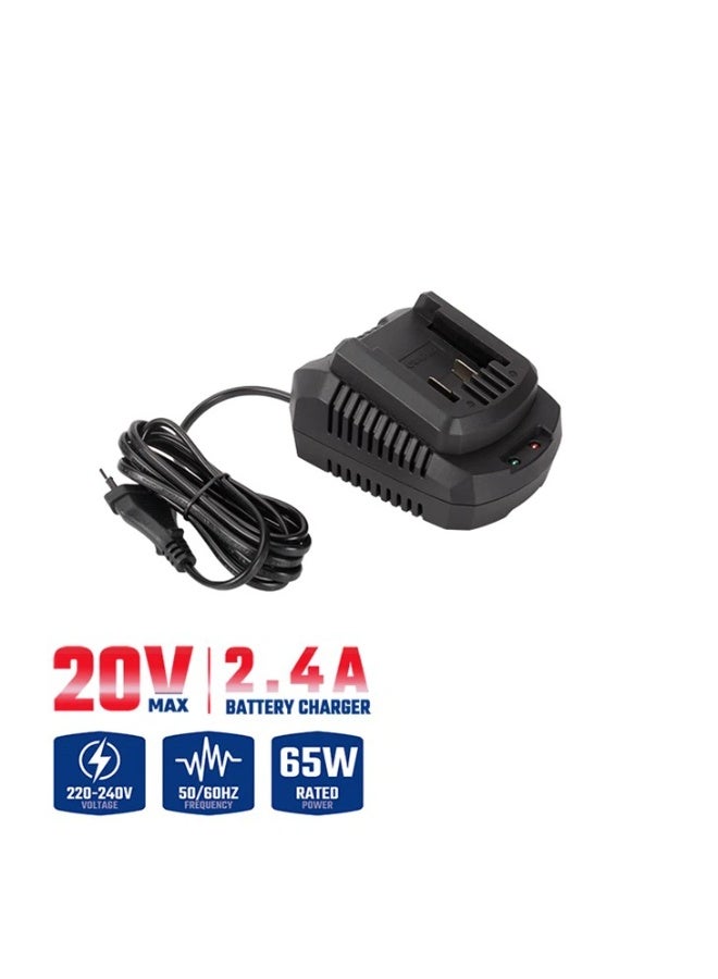 WORKPRO 220-240V 2.4A BATTERY CHARGER - Image 1
