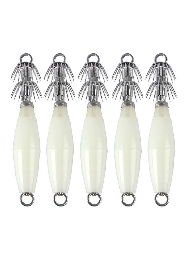 NIBEMINENT 5-Piece Artificial Fishing Lure Set 16 x 14centimeter - Image 1