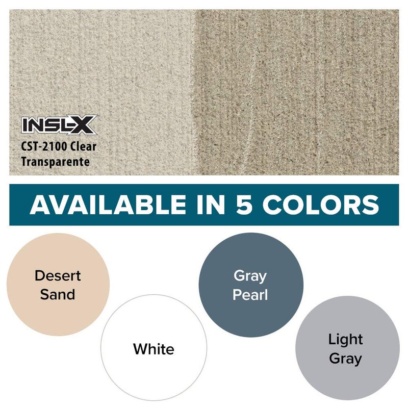INSL-X TuffCrete Waterborne Acrylic Concrete Stain Paint, Clear, 1 Gallon - Image 2