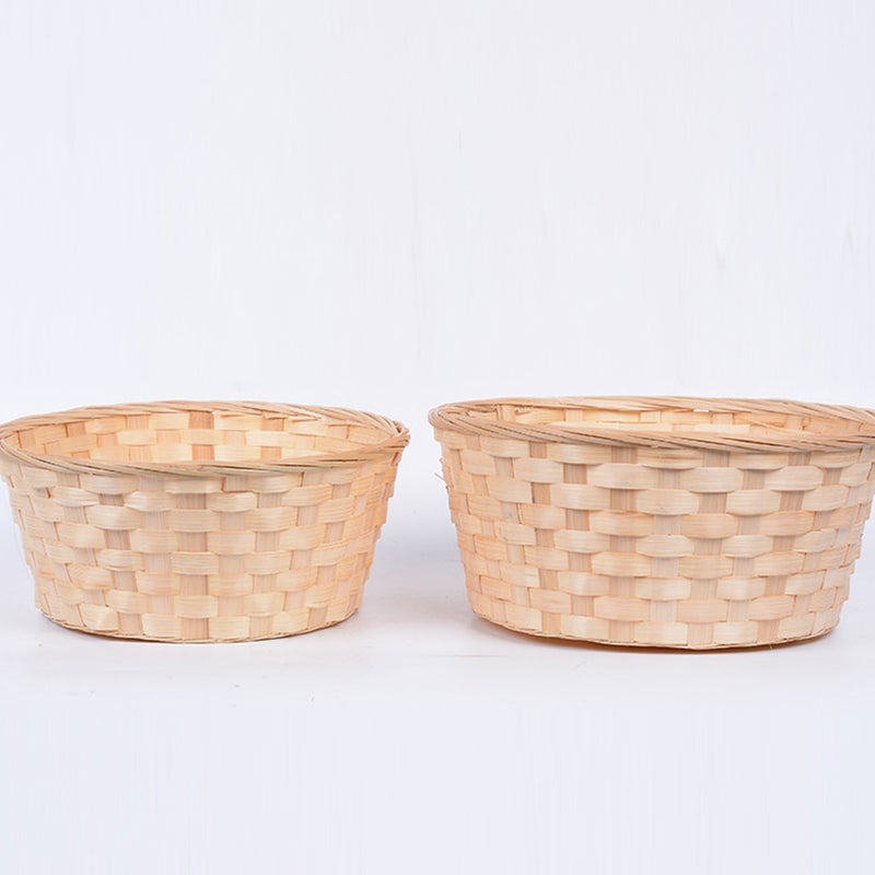 3pcs Flower Baskets Organizer Home Fruit Sundries Storage Baskets - Image 3