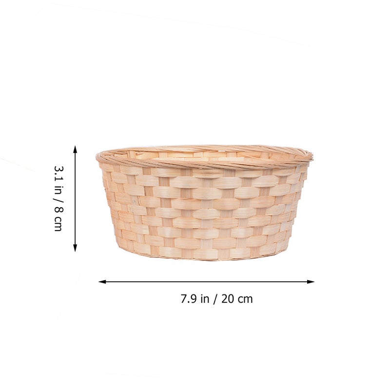 3pcs Flower Baskets Organizer Home Fruit Sundries Storage Baskets - Image 2