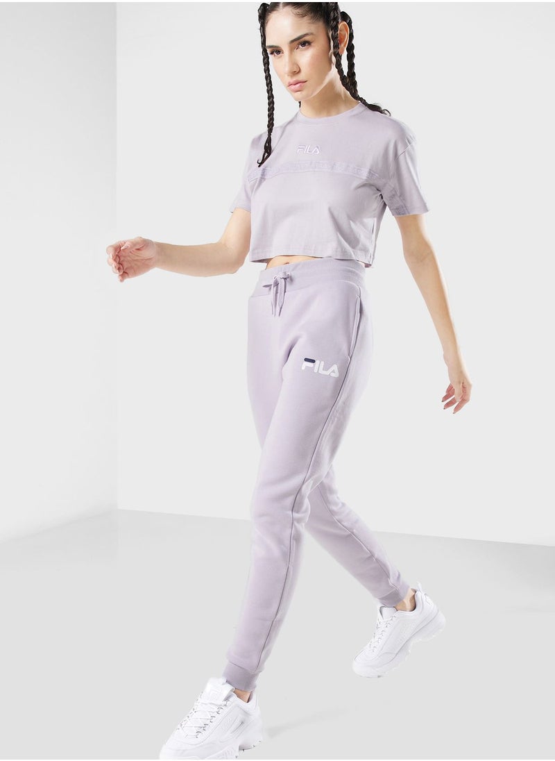 FILA - Lorita Logo Sweatpants - Image 1