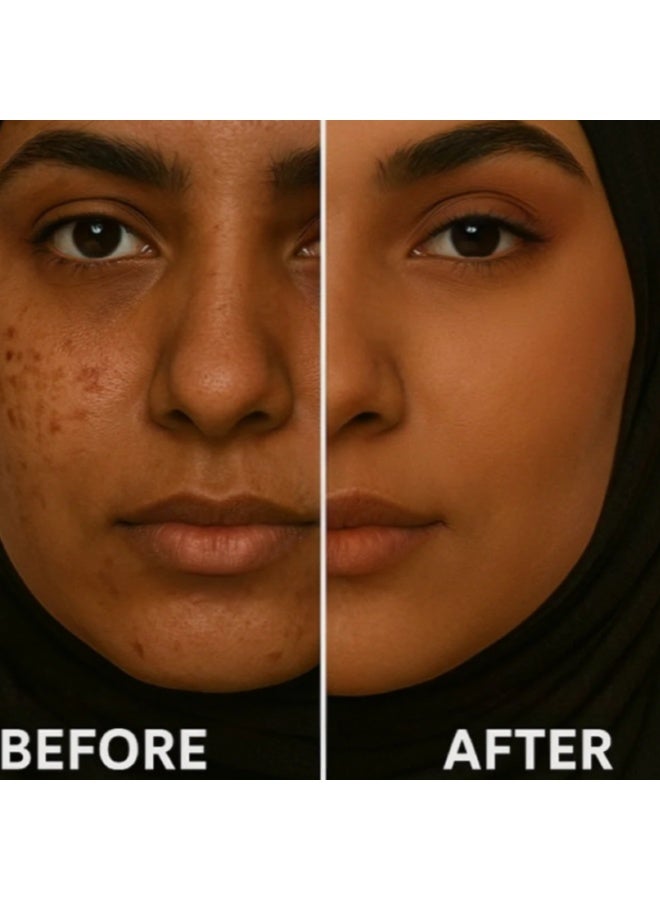 IDA Beauty Glam It! Perfecting Coverage Foundation | Full Coverage, Matte Finish, Long-Lasting, Lightweight | Vegan, Halal, Cruelty-Free (Peju) - Image 2
