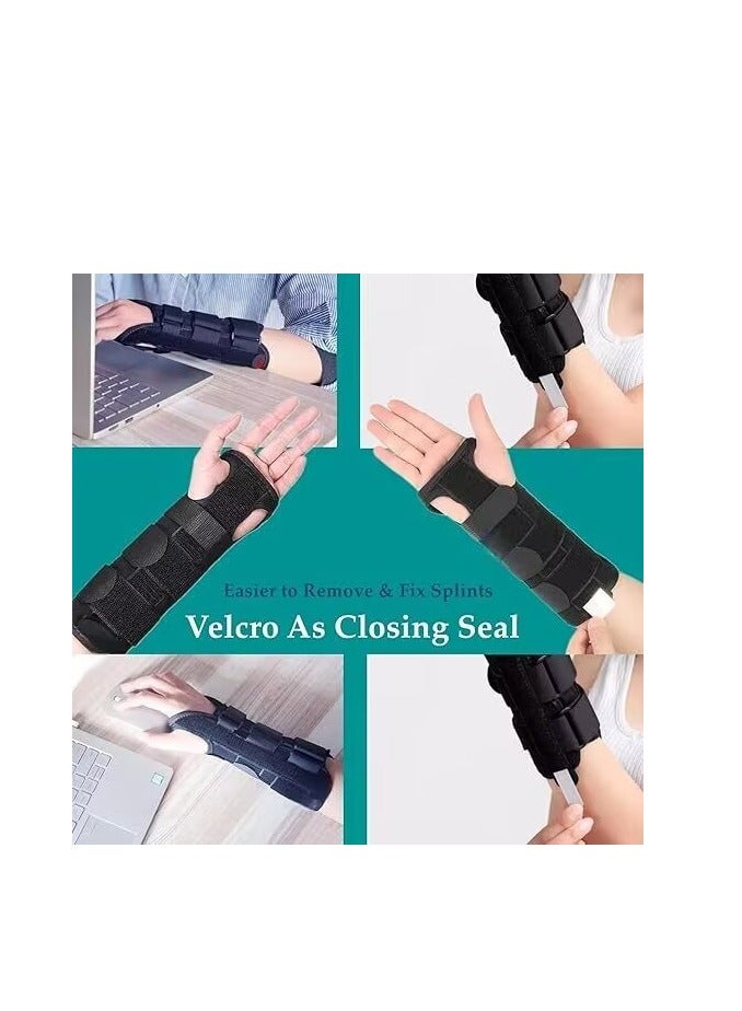 Adjustable Wrist Support Brace For Carpal Tunnel,Fits Both Hands, With Aluminum Splint - Image 2