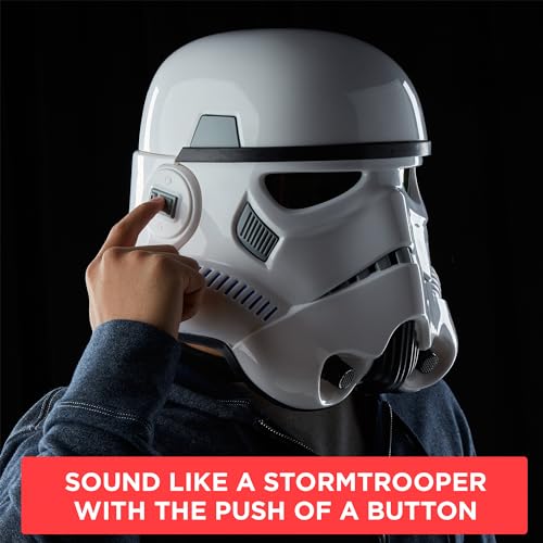 STAR WARS The Black Series Imperial Stormtrooper Premium Electronic Helmet, Rogue One: A Story Adult Roleplay Item, Ages 14 and Up - Image 4