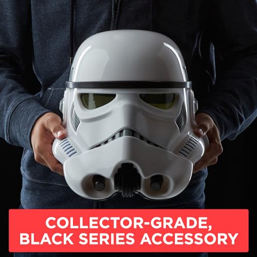 STAR WARS The Black Series Imperial Stormtrooper Premium Electronic Helmet, Rogue One: A Story Adult Roleplay Item, Ages 14 and Up - Image 5