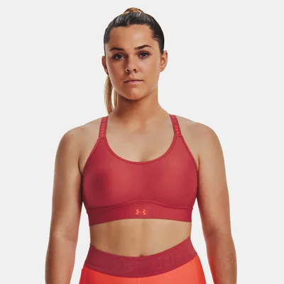 UNDER ARMOUR Women's Infinity Mid Covered Medium-Support Training Sports Bra