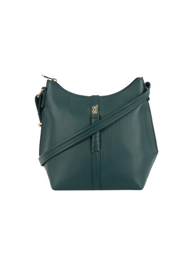 Baggit Women Green Sling Bag Small Size | Ladies Stylish Casual Cross Body Purse Handbag - Image 1