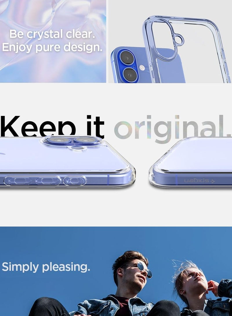 Spigen Ultra Hybrid iPhone 16 Case Cover (2024) - Sky Crystal - Image 3