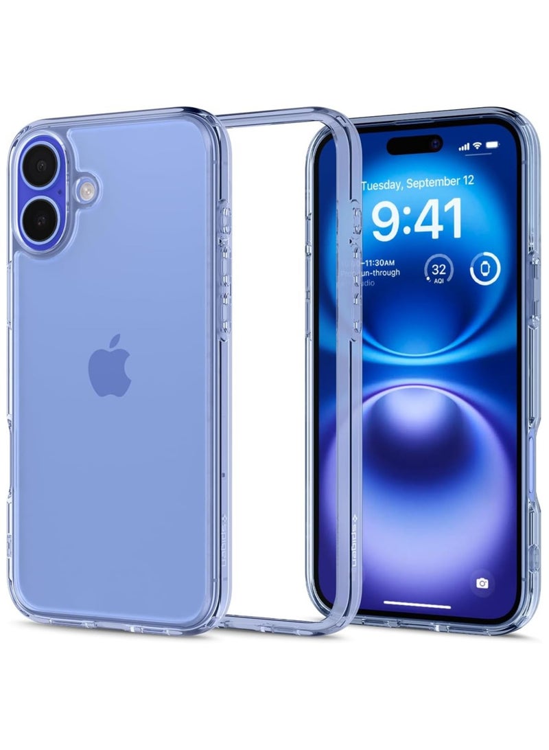 Spigen Ultra Hybrid iPhone 16 Case Cover (2024) - Sky Crystal - Image 1