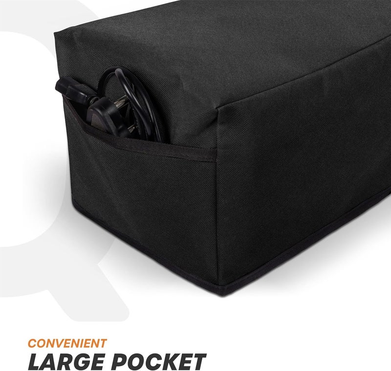 Cranique Dust Proof Printer Cover for HP Smart Tank All-in-One 580 / 581 / 585 (Black) - Image 4