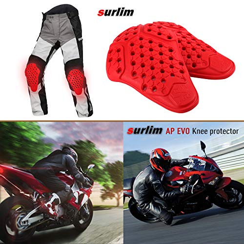 surlim Knee Protector CE Insert Armor Motorcycle Pants Replacement Pads Pair - Image 5
