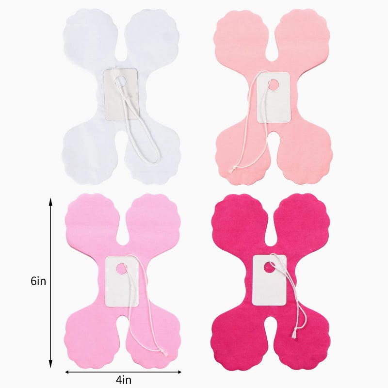 Hugtmr Rose-Red Pink-White Party-Decorations Streamers Garland - 157Ft Four-Leaf Clover Hanging Banner,Wedding Girl Birthday Baby Bridal Shower Engagement Bachelorette Decor Hugtmr - Image 3