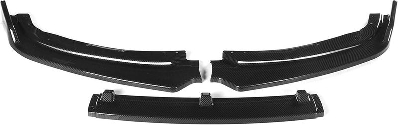 Wivplex Carbon Fiber Look Front Bumper Lip Splitter for BMW 3 Series F30 - Image 1