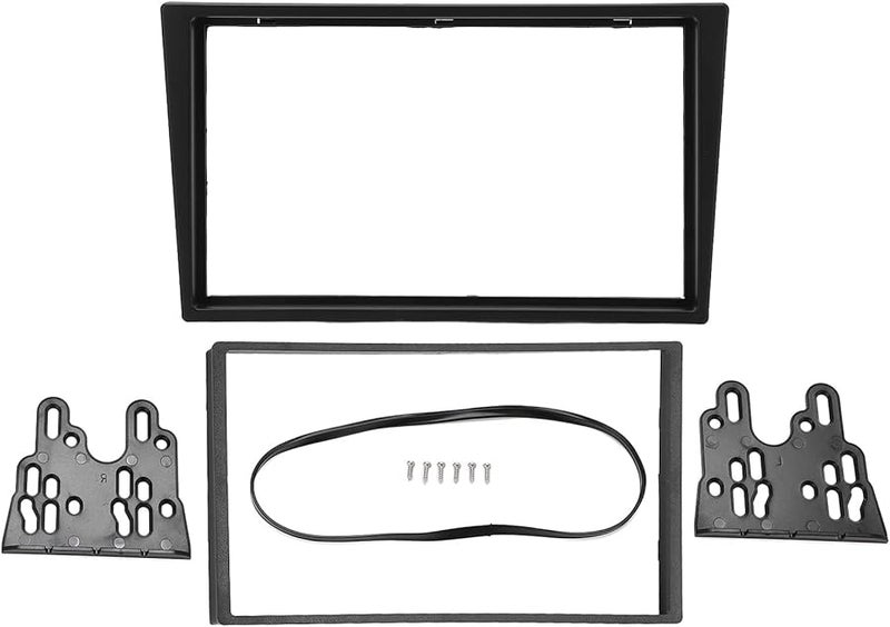 لوحة راديو ABS ثنائية الدين لسيارة C 2000 2006 مع أقواس ومسامير - Image 1