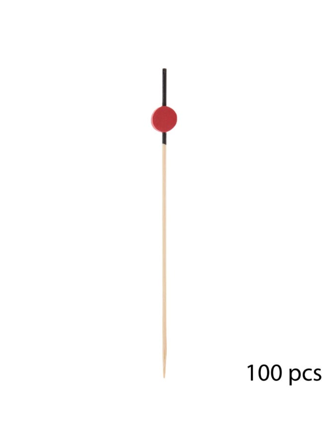 Five Simply Smart 100-Piece Assorted Design Gala Bamboo Cocktail Picks Multicolor 4.3 x 12 x 0.5 cm 872751020 - Image 4