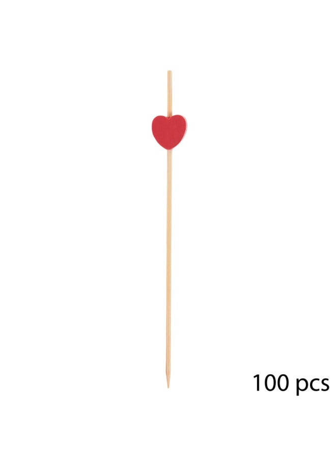 Five Simply Smart 100-Piece Assorted Design Gala Bamboo Cocktail Picks Multicolor 4.3 x 12 x 0.5 cm 872751020 - Image 3