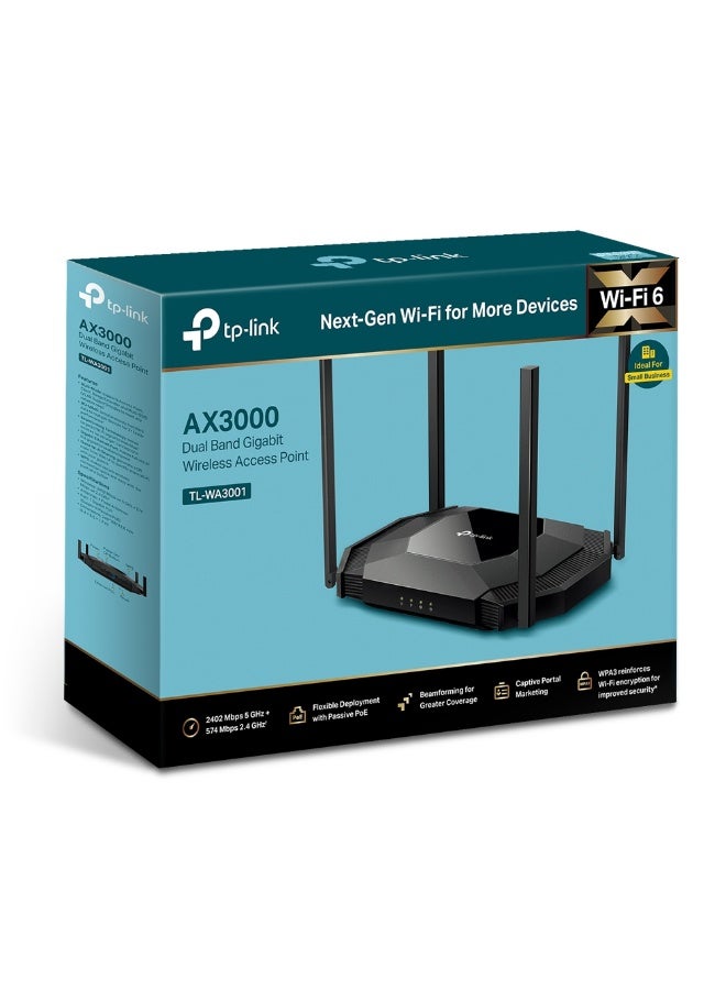 Tp-link Tl AX3000 Gigabit Wi-Fi 6 Access Point - Image 1