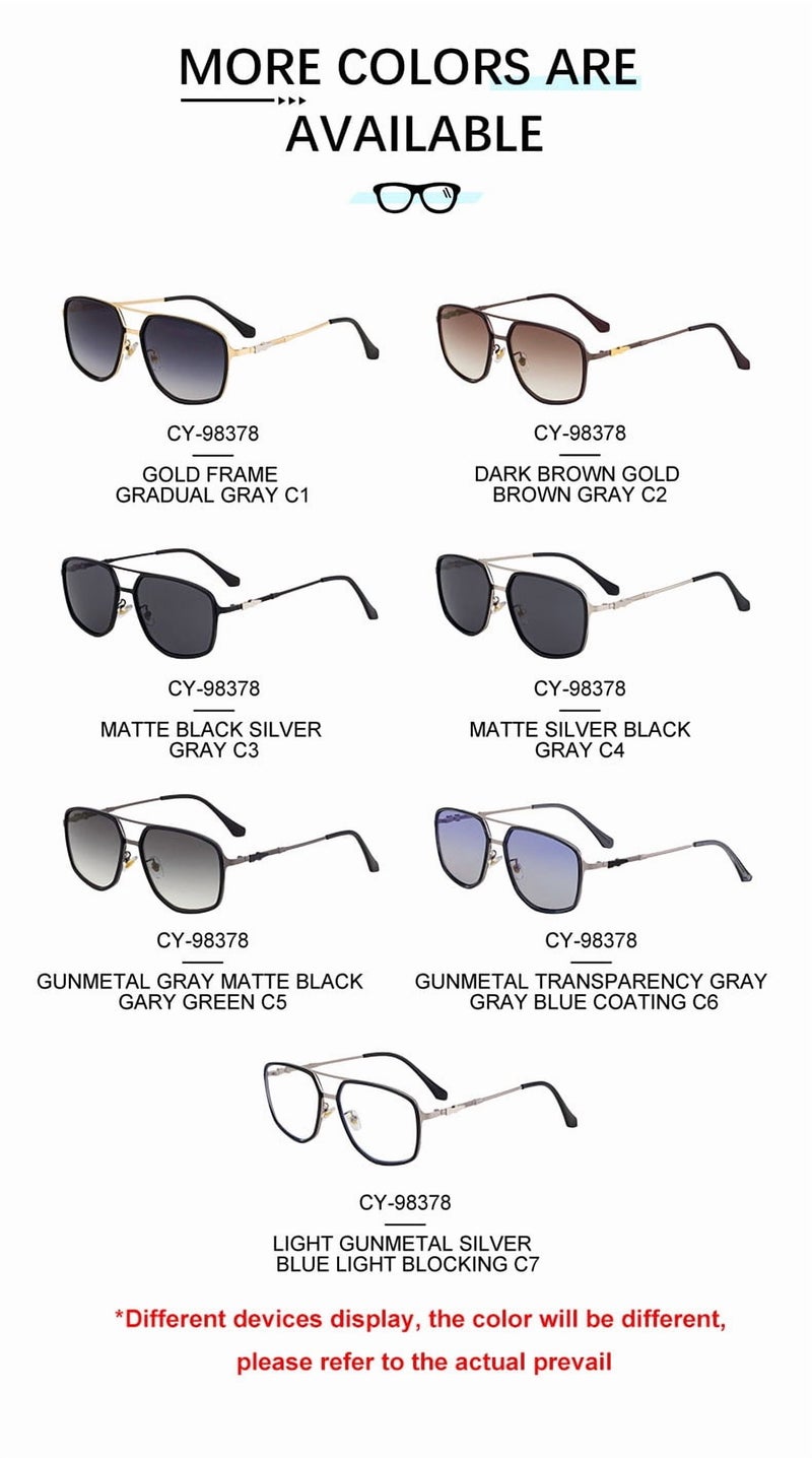 Premium Sunglasses 52-58mm UV400 Polarized CY-98378 - Image 2