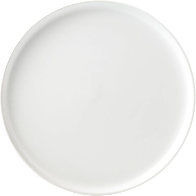 Lorren Home Trends White Stoneware Dinnerware Set 16 Piece Service for 4 Microwave and Dishwasher Safe - Image 4