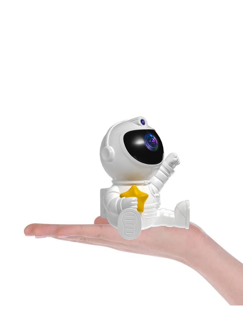 GUDOO Astronaut Star Projector Galaxy Night Light Kids Space lights LED Lamp with Remote Control Timer and Remote 360° Adjustable Design for Gaming Room Home Theater - Image 4
