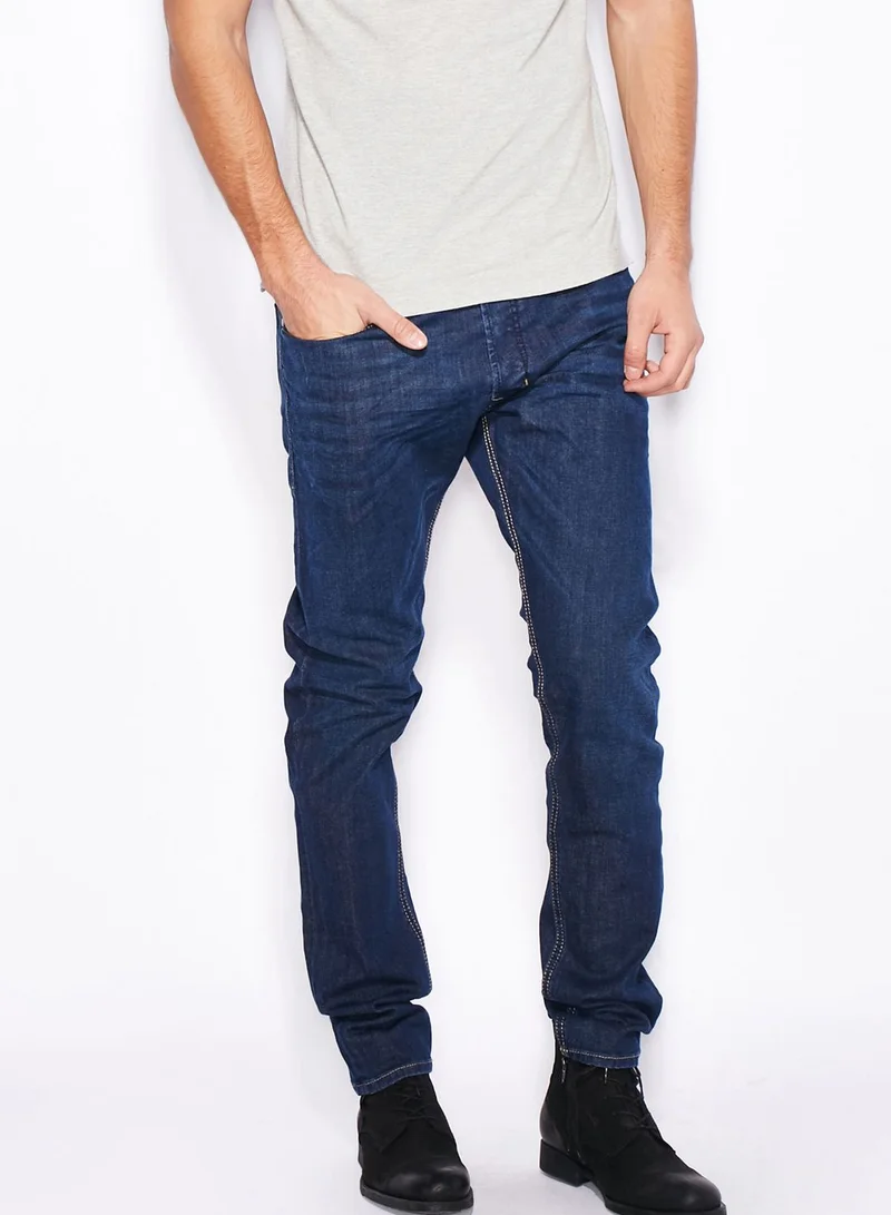DIESEL Tepphar Slim Carrot Dark Wash Jeans