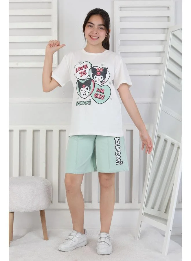 Zuzunga Love Is Girl Child Suprem Top & 2-Thread Shorts Set