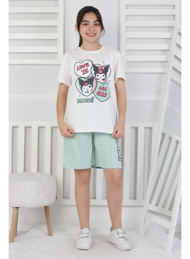 Zuzunga Love Is Girl Child Suprem Top & 2-Thread Shorts Set