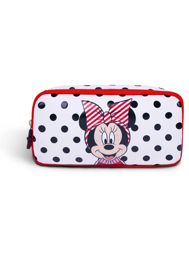 ديزني Disney Minnie Mouse Love Sunshine Pencil Case 2 Compartment