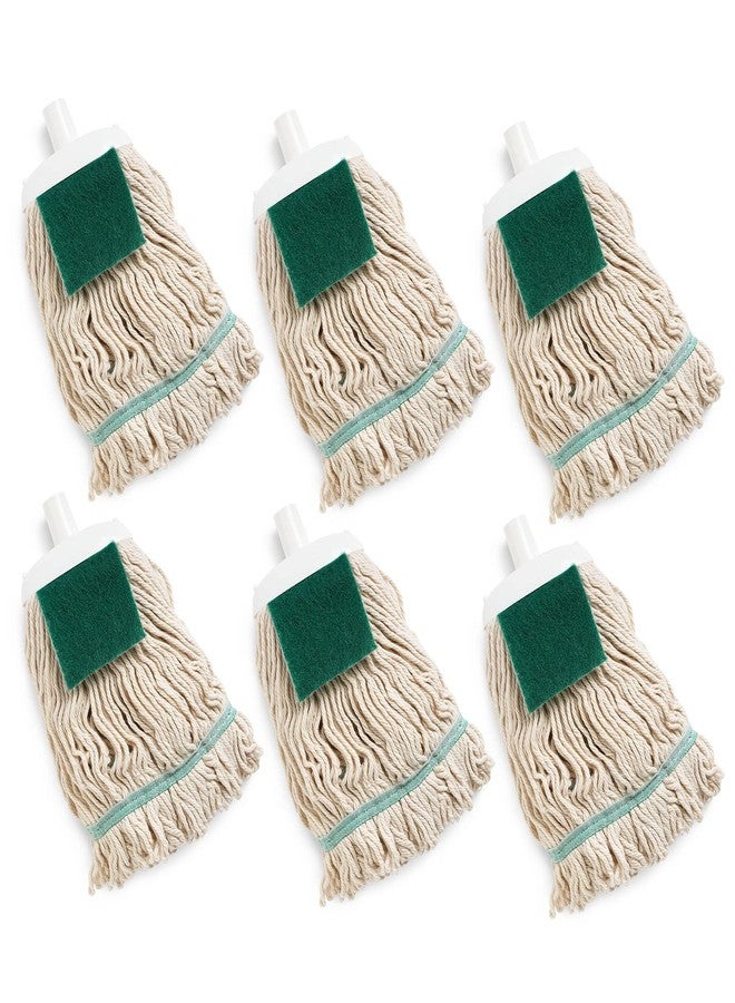 Libman عبوة إعادة تعبئة ممسحة قطنية مبللة 12 أونصة، 6 قطع، بيضاء - Image 1