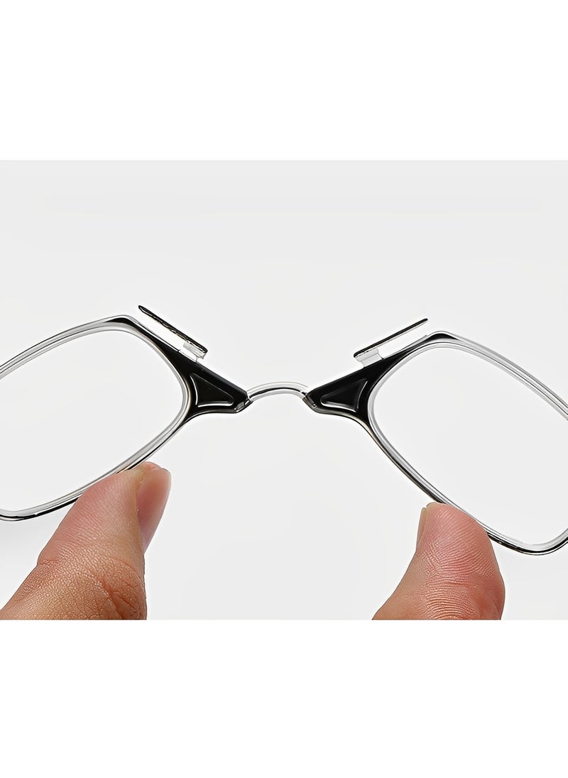REOCLE - Folding Reading Glasses with Blue Light Blocking & Anti UV Glare Foldable Computer Spring Hinge Readers for Women Man - Image 1
